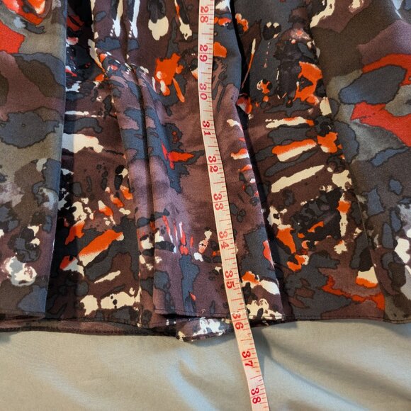 Adam Lippes Red Silk and Cotton Dress with pockets - Picture 8 of 11